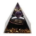 thumbnail image 2 of Pyramide, pyramide d'Orgonite 5cm Méditation Pyramides d'Orgonite pour Énergie Positive, Guérison, Méditation, Chakra, 2 of 8