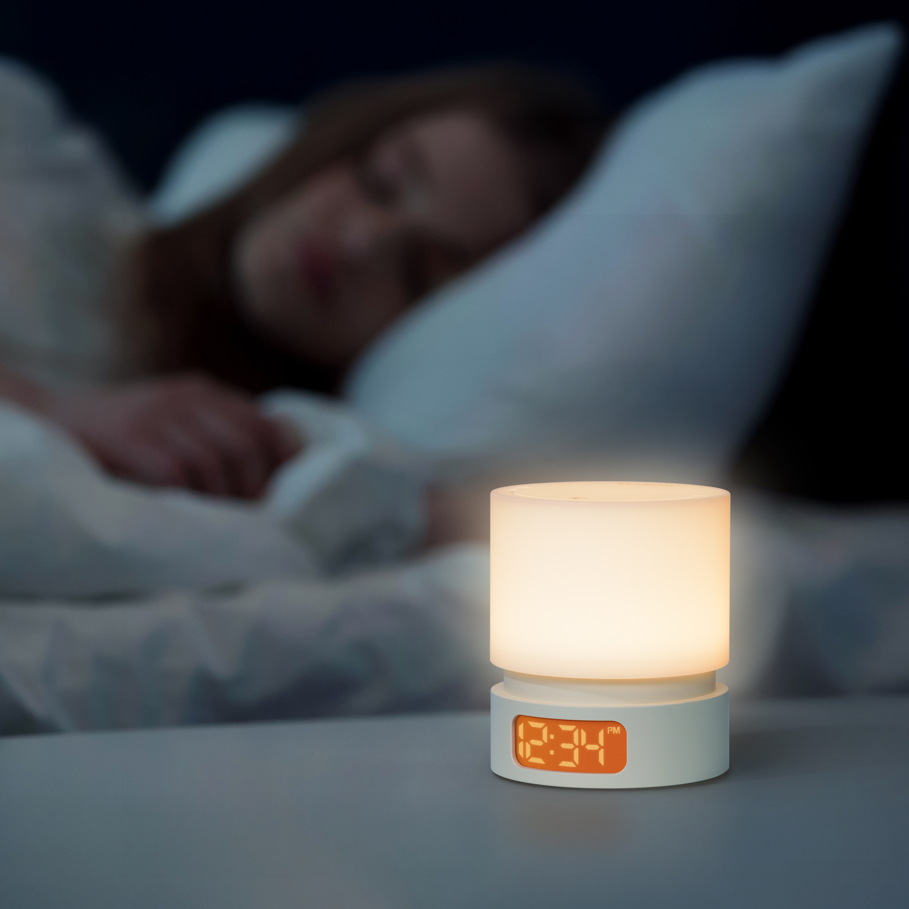 La Crosse Technology Nikko Digital Light Assist Alarm Clock, 617-389