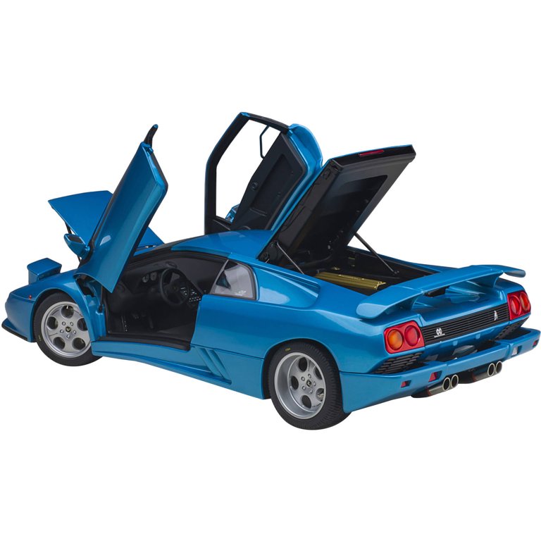 Lamborghini Diablo SE30 Blu Sirena Blue Metallic 1/18 Model