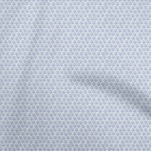 oneOone Rayon Grayish Blue Fabric Animal Craft Projects Decor Fabric Printed By The Yard 56 Inch Wide