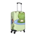thumbnail image 3 of Daiia Frog Amanita Mushroom Luggage Cover, Thickened Washable Travel Luggage Covers, Elastic Unique Baggage Covers for 18-20 inch Luggage-Medium, 3 of 9