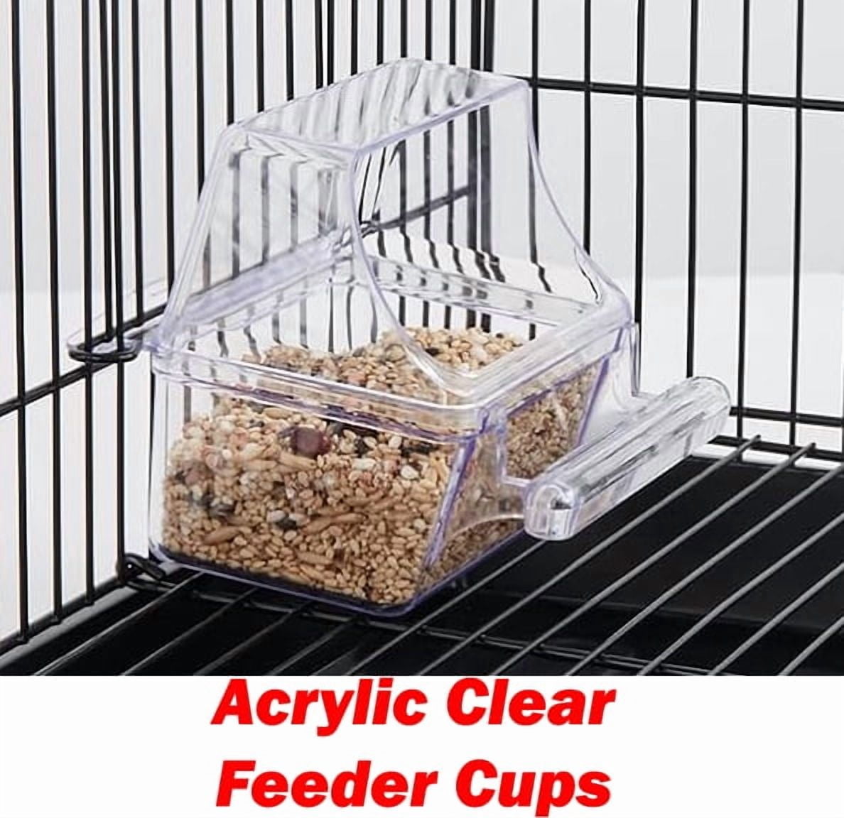 64" Large Deluxe Bird House Flight Home Rolling Stand Cage with Breeding Nest Doors For Aviaries Budgies Canaries Parakeets Cockatiels Lovebirds Finches