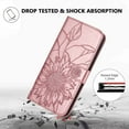 thumbnail image 5 of Allytechgroup Case for Samsung Galaxy S24+ with Credit Card Slot, PU Leather RFID Blocking Flip Wallet Phone Case Stand Shockproof Protective Back Cover for Samsung Galaxy S24+, Rosegold, 5 of 6