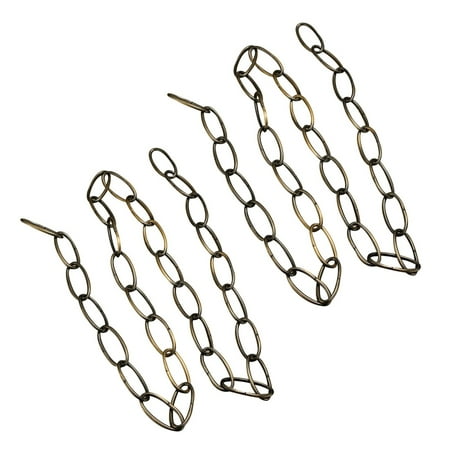 

2X 1M Heavy Duty Chain For Vintage Chandelier Hanging Lamp Green
