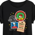 thumbnail image 3 of Peanuts - Christmas - Don't Open Until Christmas - Juniors Ideal Flowy Muscle T-Shirt, 3 of 5