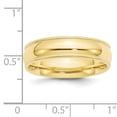 thumbnail image 2 of Primal Gold 10 Karat Yellow Gold 6mm Milgrain Comfort Fit Band Size 8, 2 of 4