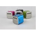 thumbnail image 3 of Mini altavoz digital de aluminio con radio por Internet, receptor Fm, reproductor estéreo Sd Usb, 3 of 4