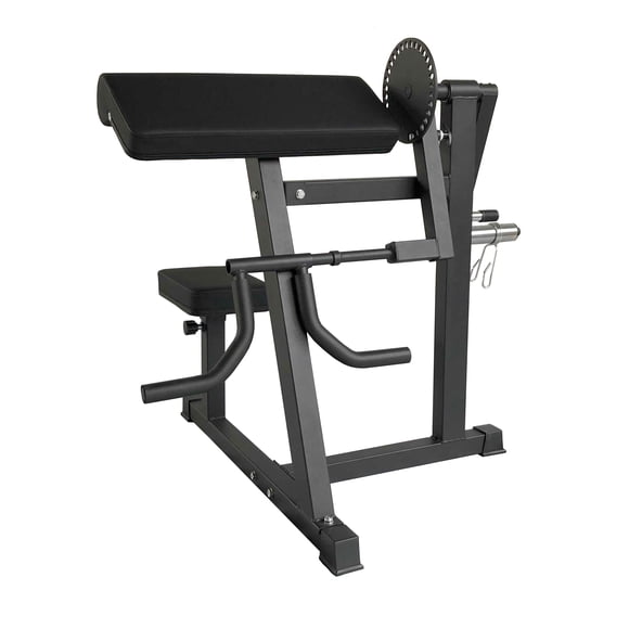 GF Plate Loaded Arm Curl and Triceps Machine
