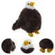 thumbnail image 3 of FELTECHELECTR Lindo juguete de peluche de águila, juguete de águila de peluche, animal de peluche, muñeca de águila, juguete de águila de peluche para niños pequeños, 3 of 6