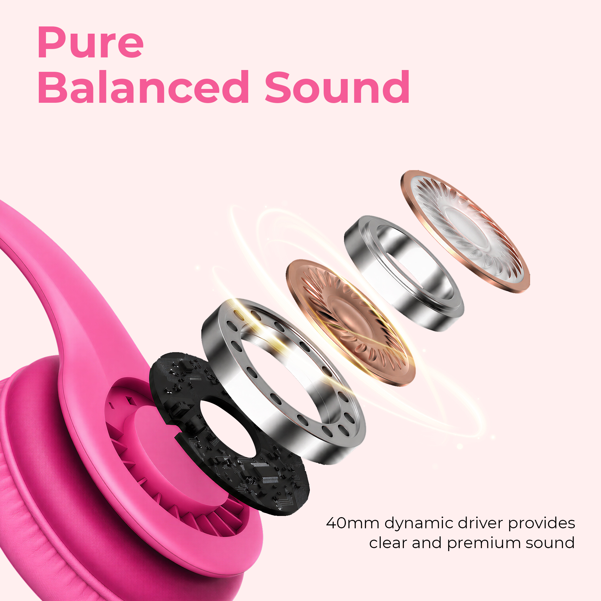 Seenda Kids Wired Headphones with 85dB Volume Limit photo 6