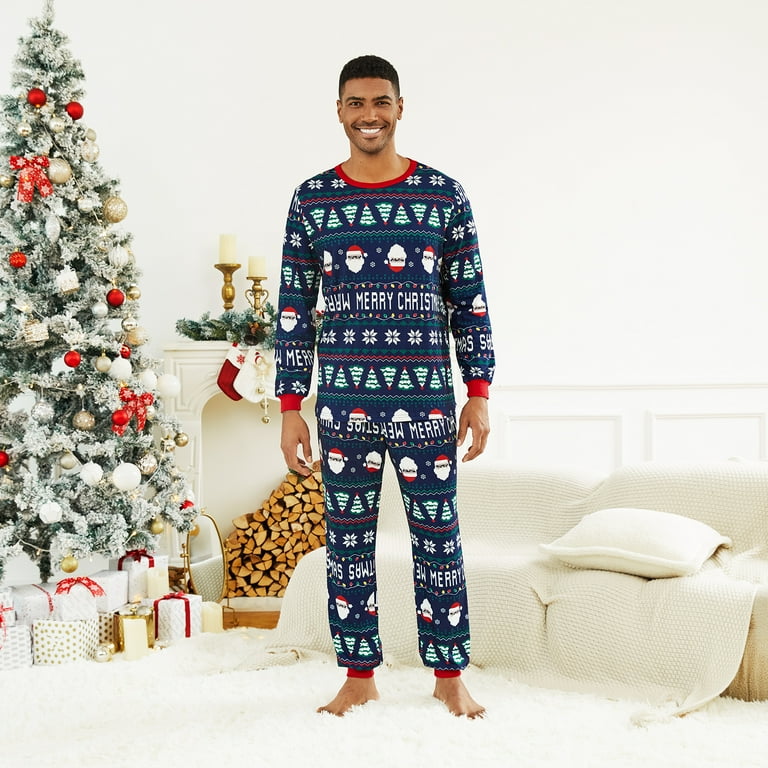 Christmas Family Pajamas Mens Father Christmas Pyjamas PatPat