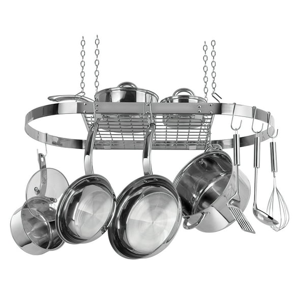 Range Kleen CW6001 Support de pot ovale en acier inoxydable suspendu