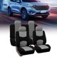 thumbnail image 1 of Funda protectora para asiento de coche, juego completo de fundas automotrices transpirables, cojín de poliéster, 1 of 6