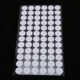 thumbnail image 3 of 16 hojas de puntos de gancho y bucle que evitan resbalones, cintas de puntos autoadhesivas de forma redonda, color blanco, 3 of 8