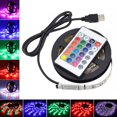 thumbnail image 1 of 0.5/1/2/3/4/5M Light Bar Lamp Bendable Multi-Function Plastic USB TV Backlight LED Strip Lights for Home, 1 of 8