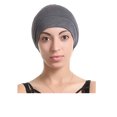 thumbnail image 5 of Hair Wrap Bonnet Silk Lined Night Sleep Cap , Hair Wraps for Sleeping Hat Gift Women Mom Wife Mother Grandma Gray, 5 of 5