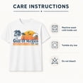 thumbnail image 6 of Gulf of Mexico Graphic T-Shirt, Retro Coastal Unisex Classic Fit Tee, 6 of 9