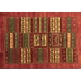 thumbnail image 1 of Ahgly Company Indoor Rectangle Abstract Brown Contemporary Area Rugs, 3' x 5', 1 of 4