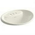 thumbnail image 2 of Tides Self Rimming Bathroom Sink - Faucet Mount: 4" Centers, Finish: Biscuit, 2 of 2