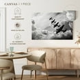 thumbnail image 5 of Elephant Stock Ww2 Military Airplanes Wall Art - Horizontal Canvas Wall Art - Living Room Wall Decor - Military Canvas - Gray And Black Decor - 39" x 26", 5 of 8