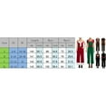 thumbnail image 4 of FOCUSNORM Jumpsuits For Women, Sleeveless 3D Print Baggy Romper Pants Holiday Costume Overalls, 4 of 6