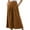 A1 Brown, variant on Women' S Culottes Blend Wide Leg Pants Elastic Waist Casual Palazzo Trousers with Pockets Capris Cozy Classic High Waisted Pleated Soft Comfortable Cropped Pockets Flowy Beach Pant Black