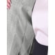 thumbnail image 5 of Blazer corto de oficina de tweed a cuadros para mujer Inspire Chic M gris, 5 of 6