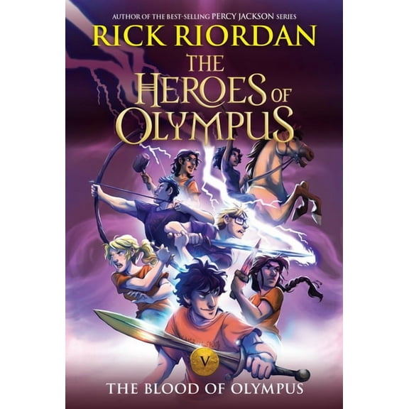 Heroes of Olympus Heroes of Olympus, The, Book Five: Blood of Olympus, The-(New Cover), Book 5, (Paperback)