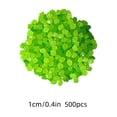 thumbnail image 3 of AuroraX Glow in the Dark Pebbles Fluorescent Garden Stones Bulk 500 Pcs Outdoor Use Fish Tank Safe Mini Size Luminous Aquarium Decor Green, 3 of 6