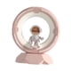 thumbnail image 2 of Lámpara de mesita de noche con luz nocturna, tres colores, decorativa, USB, moderna, para mesita de noche. rosa, 2 of 9