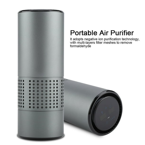 Mgaxyff Car Air Purifier, Portable USB Car Desktop Air Purifier Filter