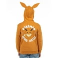 thumbnail image 5 of Pokemon Hoodie Kids' Gen 01 Zip-Up 3-D Character Costume Hoodie, 5 of 6