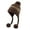 Brown, variant on Winter Travel Beanies Water Resistant Design Compact Unisex Headwear