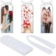 thumbnail image 4 of 10pc Clear Cards Blanks Gift Tags with Ribbon Wedding Name Cards, 4 of 5