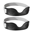 thumbnail image 1 of 2 correas para tendón rotuliano, rodilleras ligeras y cómodas, estabilizadoras de banda rotuliana para correr, bádminton, senderismo y gimnasio. Negro, 1 of 8