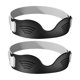 thumbnail image 1 of 2 correas para tendón rotuliano, rodilleras ligeras y cómodas, estabilizadoras de banda rotuliana para correr, bádminton, senderismo y gimnasio. Negro, 1 of 8