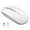 White, variant on Uciefy Wireless Mouse 2.4G Rechargeable Slim Silent Mouse with USB Nano Receiver White
