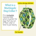 thumbnail image 3 of Country Brook Petz® 1 1/2 inch Margarita Argyle Martingale Dog Collar - Medium, 3 of 6