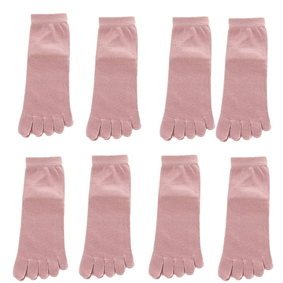 TELOLY Five Finger Socks,Anti-Slip Yoga Socks,Soft Socks for Women,Reinforced Pilates Socks for Ultimate Comfort