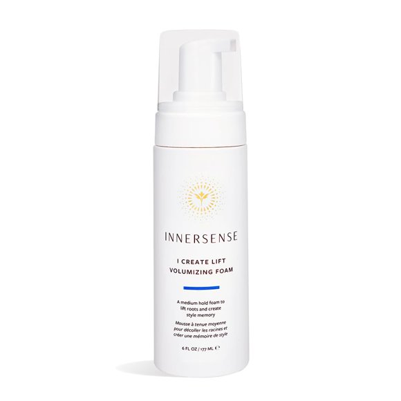 INNERSENSE Organic Beauty - Espuma voluminizadora Natural I Create Lift | Cuidado del cabello limpio, no tóxico y libre de crueldad animal (NUEVO empaque 6 fl oz | 177 ml)
