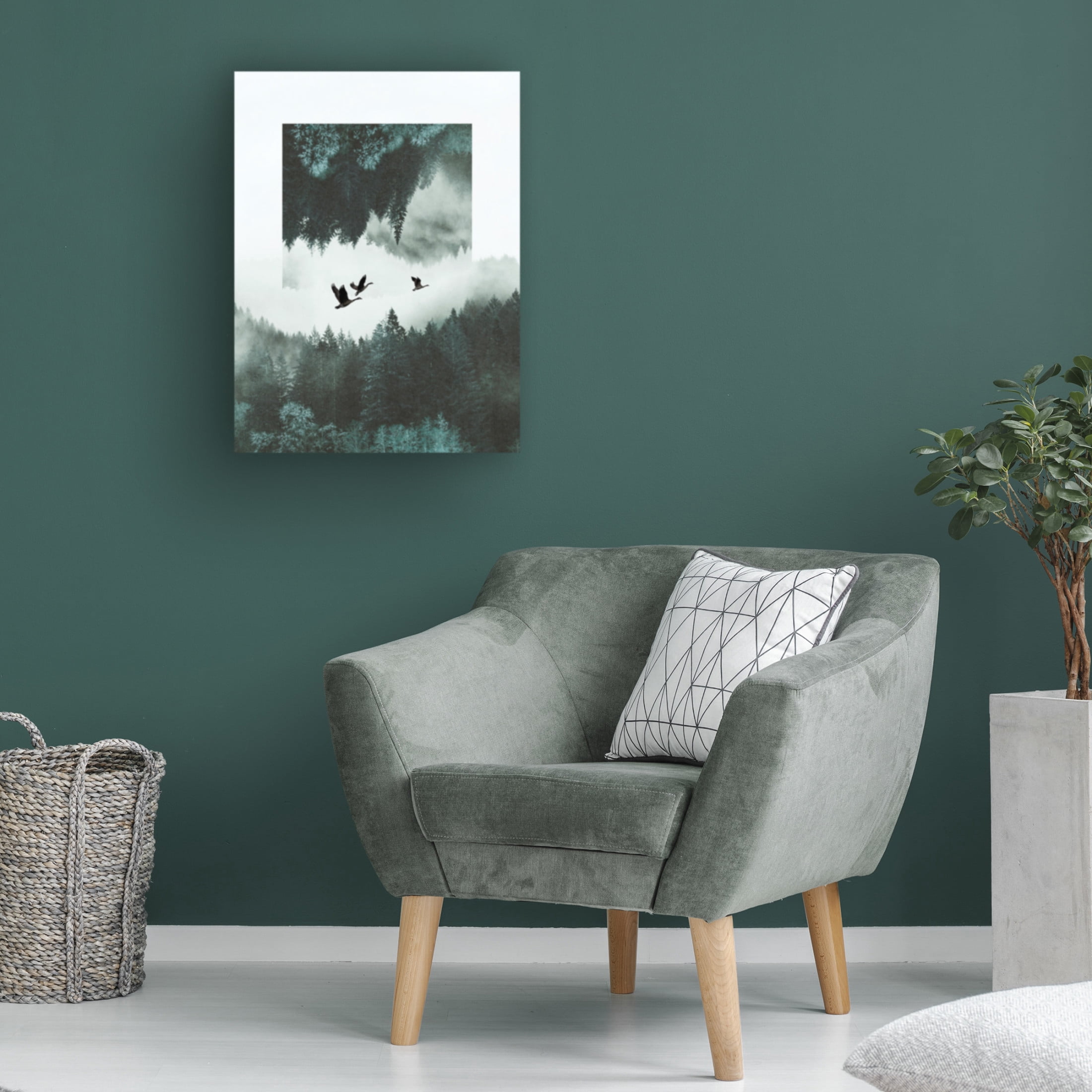 Trademark Fine Art Grace Popp  Misty Skein II Canvas Wall Art