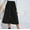 Skirts for women-Black, variant on Homenesgenics Skirt for Women Denim Women's Fashion Mid Long Leopard Sexy Print High Waist A-Line Skirt Skirt Black S