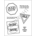 thumbnail image 3 of ZoCo: 25 Pack - Practice Bike Safety Kid's Educational Coloring & Activity Books, 3 of 9