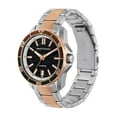 thumbnail image 3 of A|X Armani Exchange Men's Three-Hand Date Silver and Rose Gold Two-Tone Stainless Steel Bracelet Watch (Model: AX1962), 3 of 10