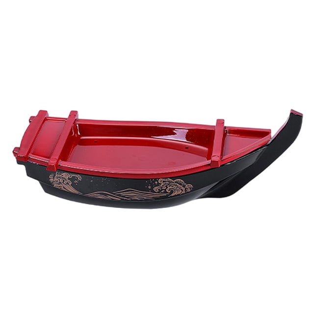 Elodie Plate Food Platter Decorative Tableware Serving Board for Home Red S