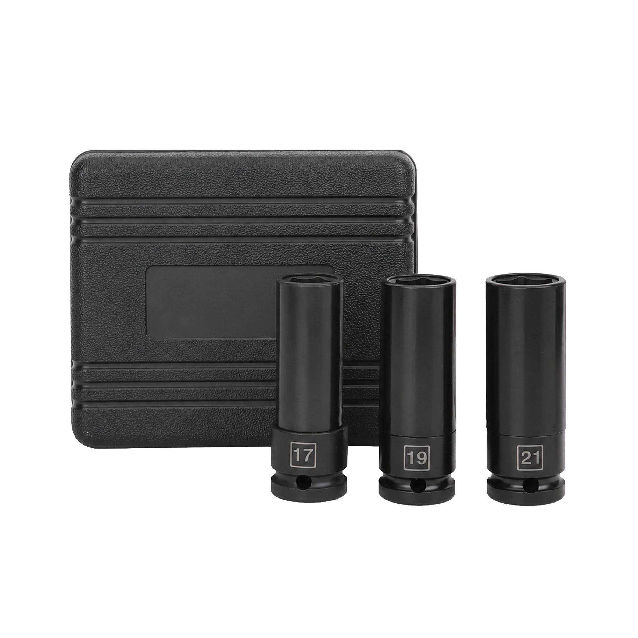 Hyper Tough 3-Piece 1/2-inch Drive Lug Nut Socket Set