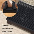 thumbnail image 4 of Cat Ramp for Litter Box,Adjustable (3.5inch & 6inch) Elevated Litter Step, Easy to Clean,Double Layer Litter Trapper, 4 of 6