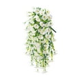 thumbnail image 3 of Decoración de flores colgantes artificiales sin decoración de lágrima floral que se desvanece guirnalda para jardines de hotel en el patio de los, 3 of 8