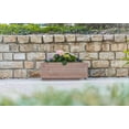 thumbnail image 5 of Zylina Modern Indoor/Outdoor Trough Planter Collection - Long 30" X 12" X 12" for Patios, Decks, Atriums, Balconies and Indoor Rooms, 5 of 9