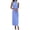 Blue, variant on Cocktail Dresses for Women Summer Satin Silk Sleeveless Mock Neck Maxi Wedding Guest Dress Spring Outfits